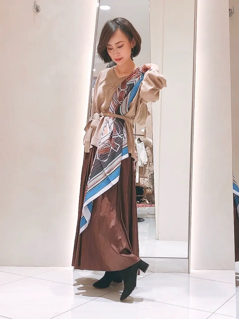 GRACE CONTINENTAL okunaka_desu コーディネート画像