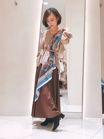 GRACE CONTINENTAL okunaka_desu コーディネート画像