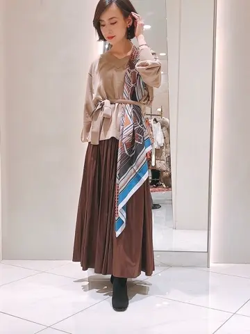 GRACE CONTINENTAL okunaka_desu コーディネート画像