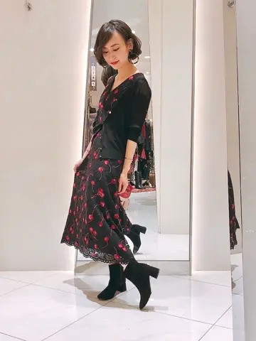 GRACE CONTINENTAL okunaka_desu コーディネート画像