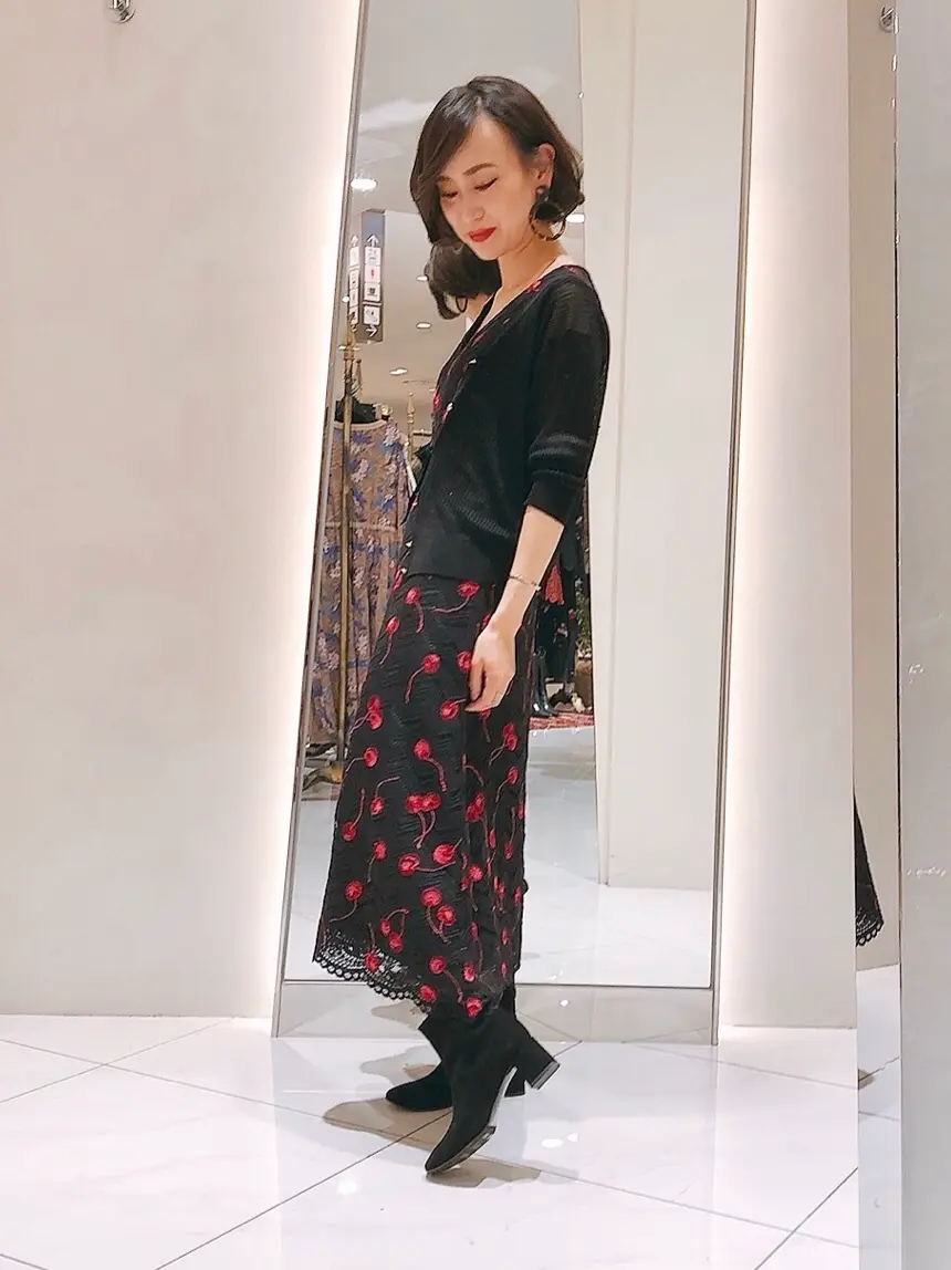 GRACE CONTINENTAL okunaka_desu コーディネート画像