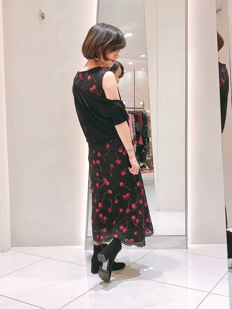 GRACE CONTINENTAL okunaka_desu コーディネート画像