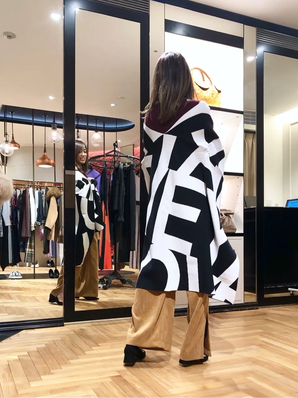 GRACE CONTINENTAL yukimi yonee コーディネート画像