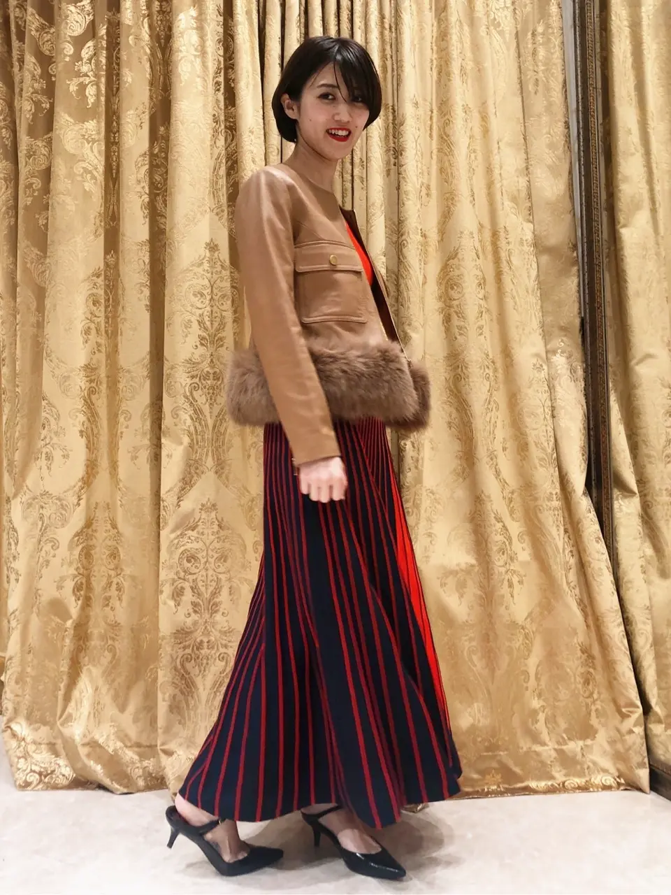 GRACE CONTINENTAL A.FUKUDA コーディネート画像