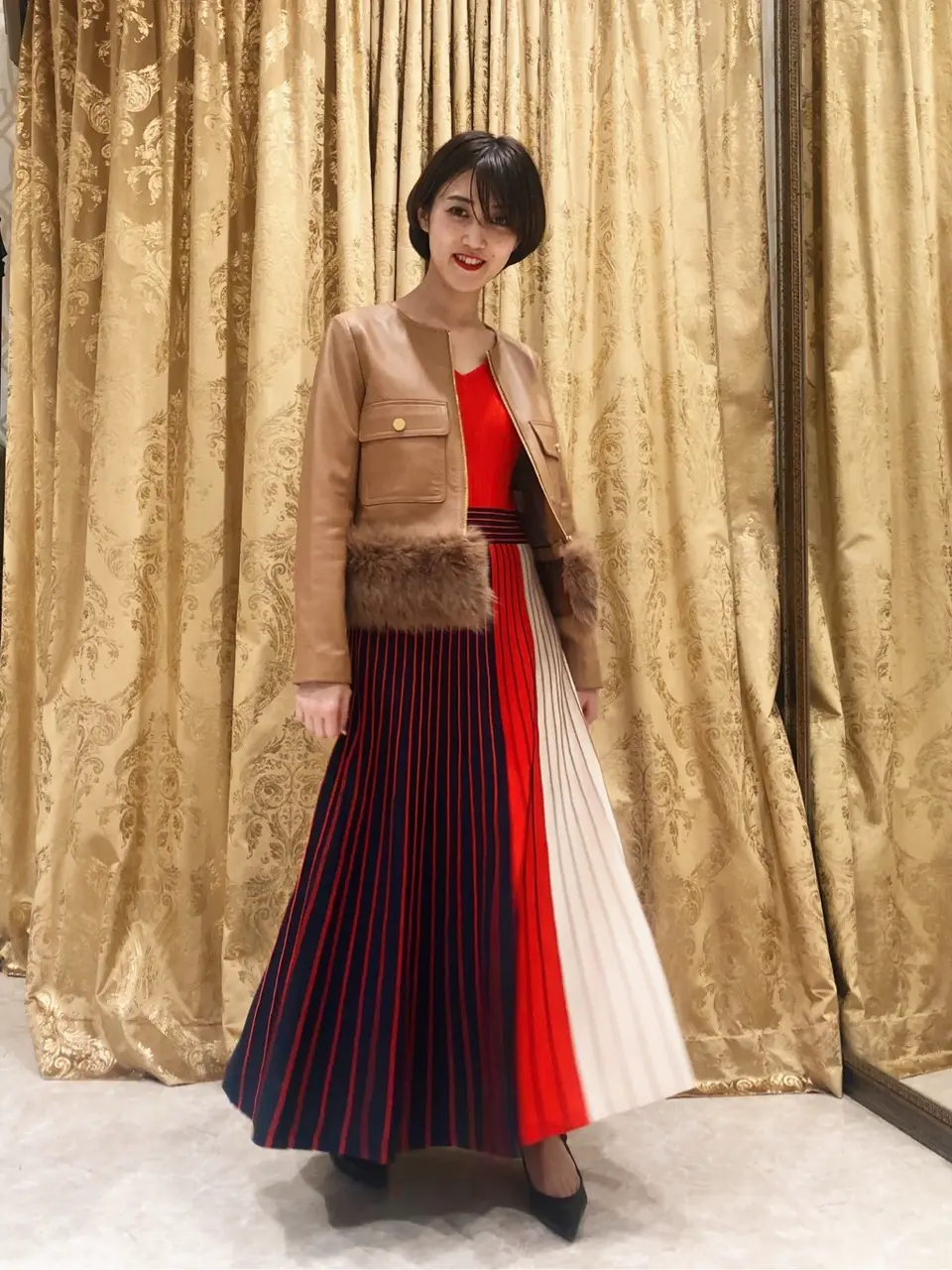 GRACE CONTINENTAL A.FUKUDA コーディネート画像