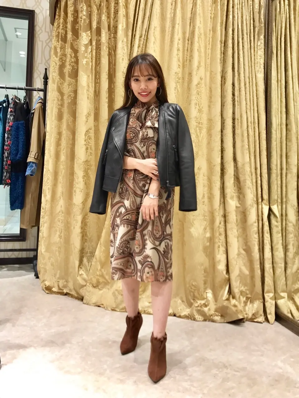 GRACE CONTINENTAL 松﨑　咲良 コーディネート画像