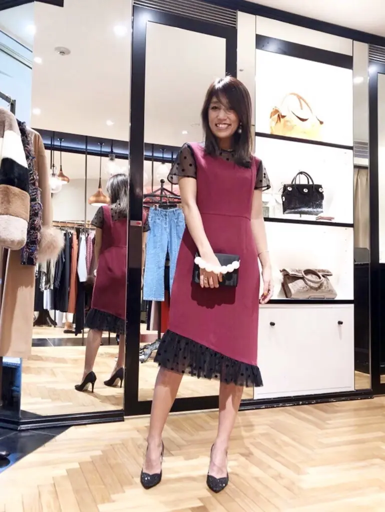 GRACE CONTINENTAL yukimi yonee コーディネート画像