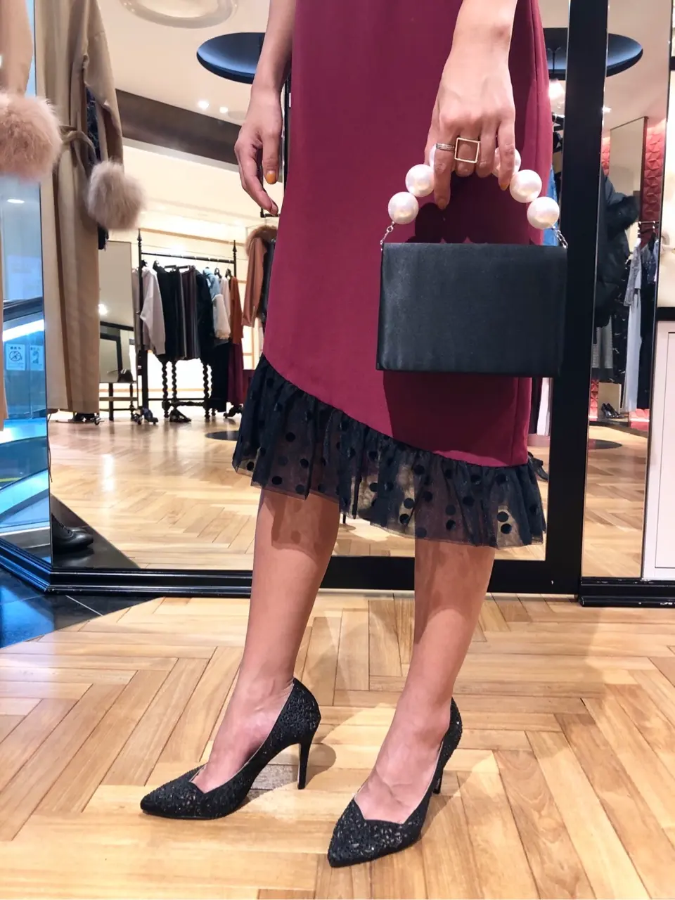 GRACE CONTINENTAL yukimi yonee コーディネート画像