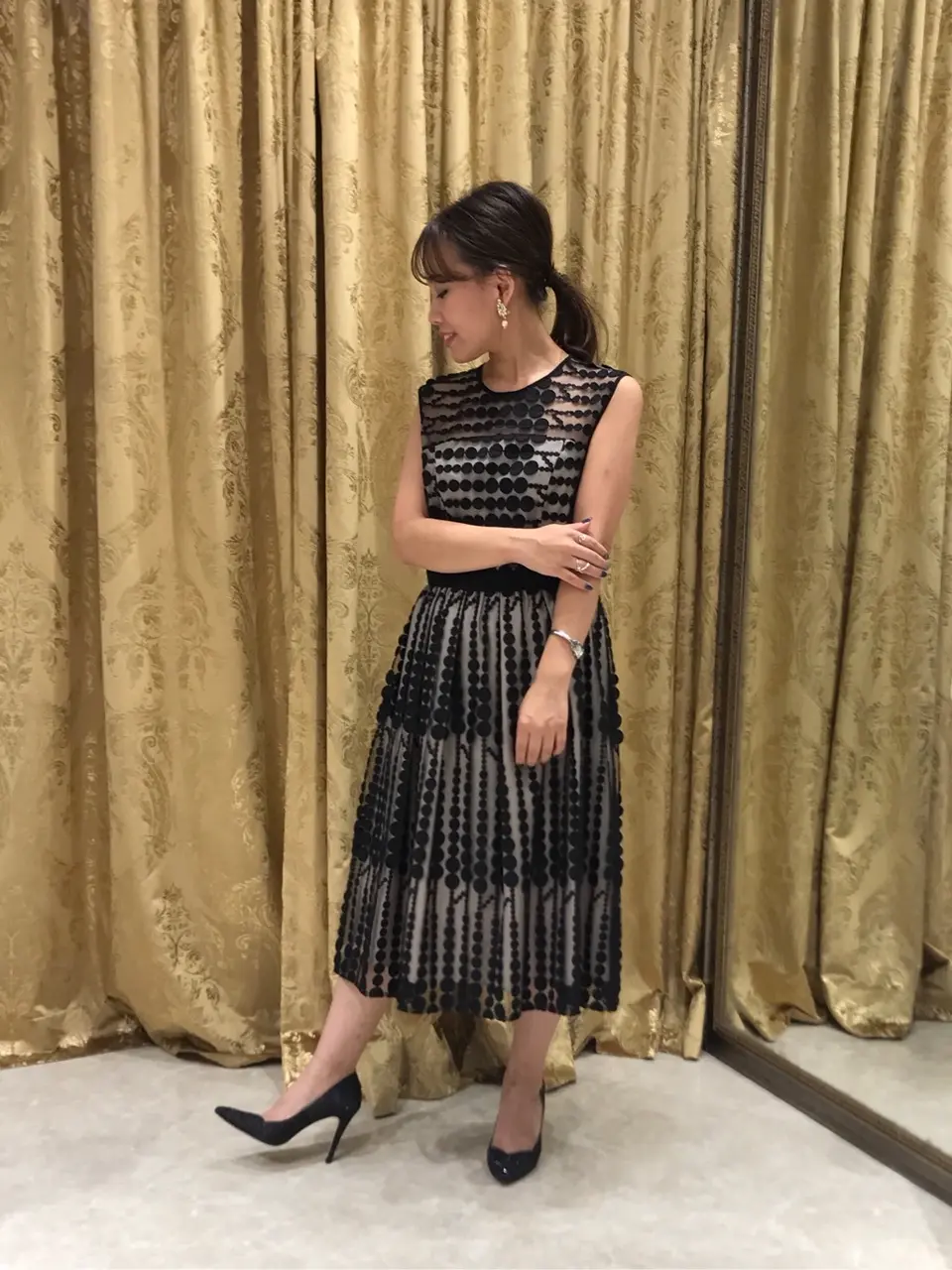 GRACE CONTINENTAL 松﨑　咲良 コーディネート画像