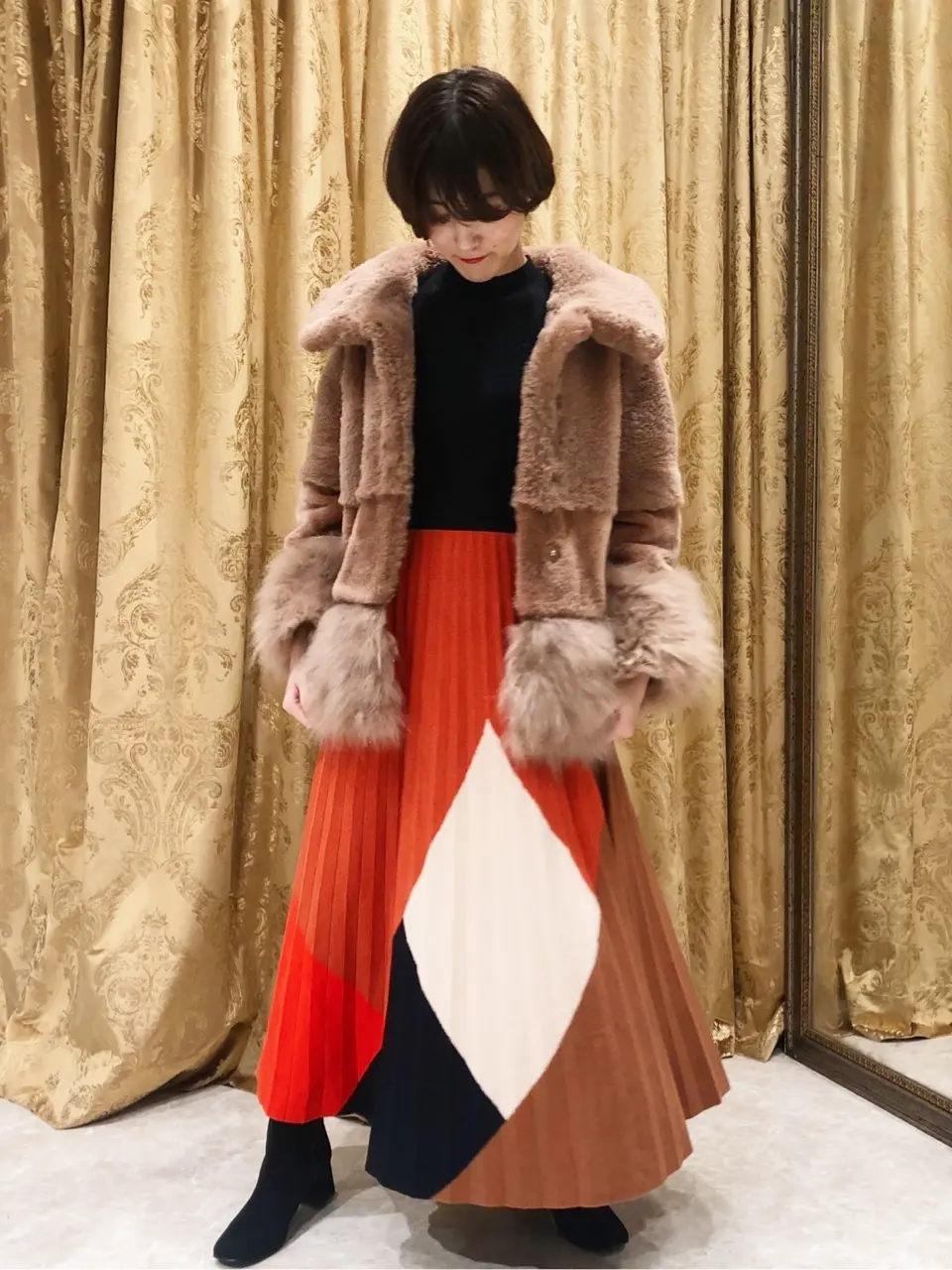 GRACE CONTINENTAL A.FUKUDA コーディネート画像