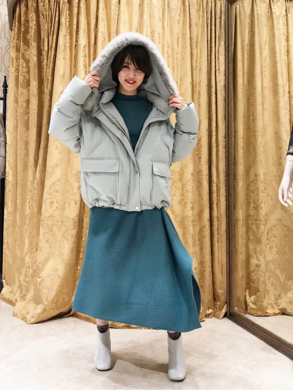 GRACE CONTINENTAL A.FUKUDA コーディネート画像