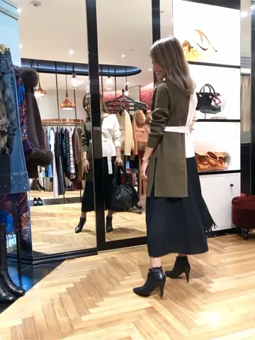 GRACE CONTINENTAL yukimi yonee コーディネート画像