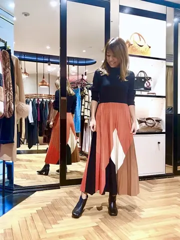 GRACE CONTINENTAL yukimi yonee コーディネート画像