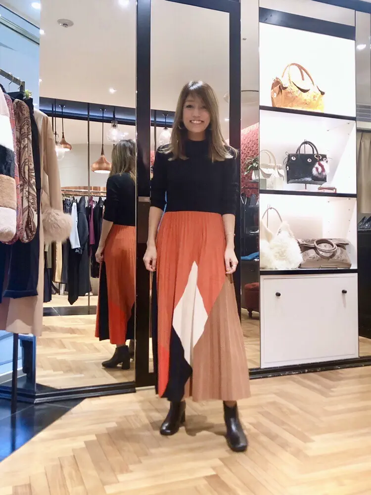 GRACE CONTINENTAL yukimi yonee コーディネート画像