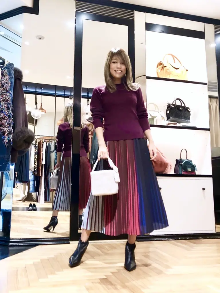 GRACE CONTINENTAL yukimi yonee コーディネート画像