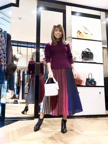 GRACE CONTINENTAL yukimi yonee コーディネート画像