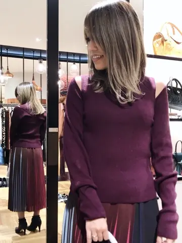 GRACE CONTINENTAL yukimi yonee コーディネート画像