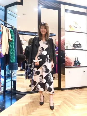 GRACE CONTINENTAL yukimi yonee コーディネート画像