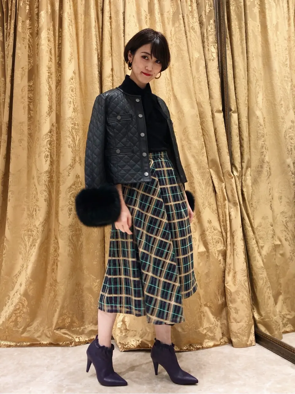 GRACE CONTINENTAL A.FUKUDA コーディネート画像