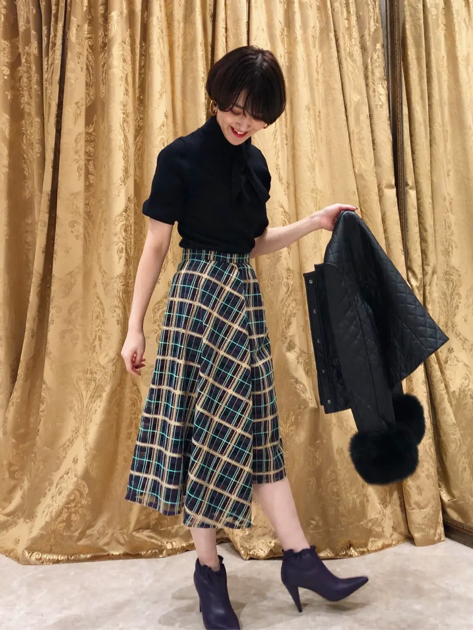 GRACE CONTINENTAL A.FUKUDA コーディネート画像