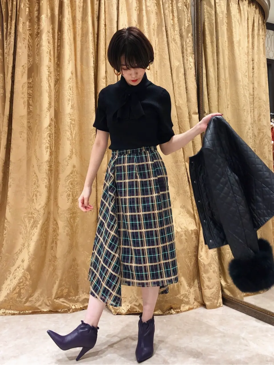 GRACE CONTINENTAL A.FUKUDA コーディネート画像