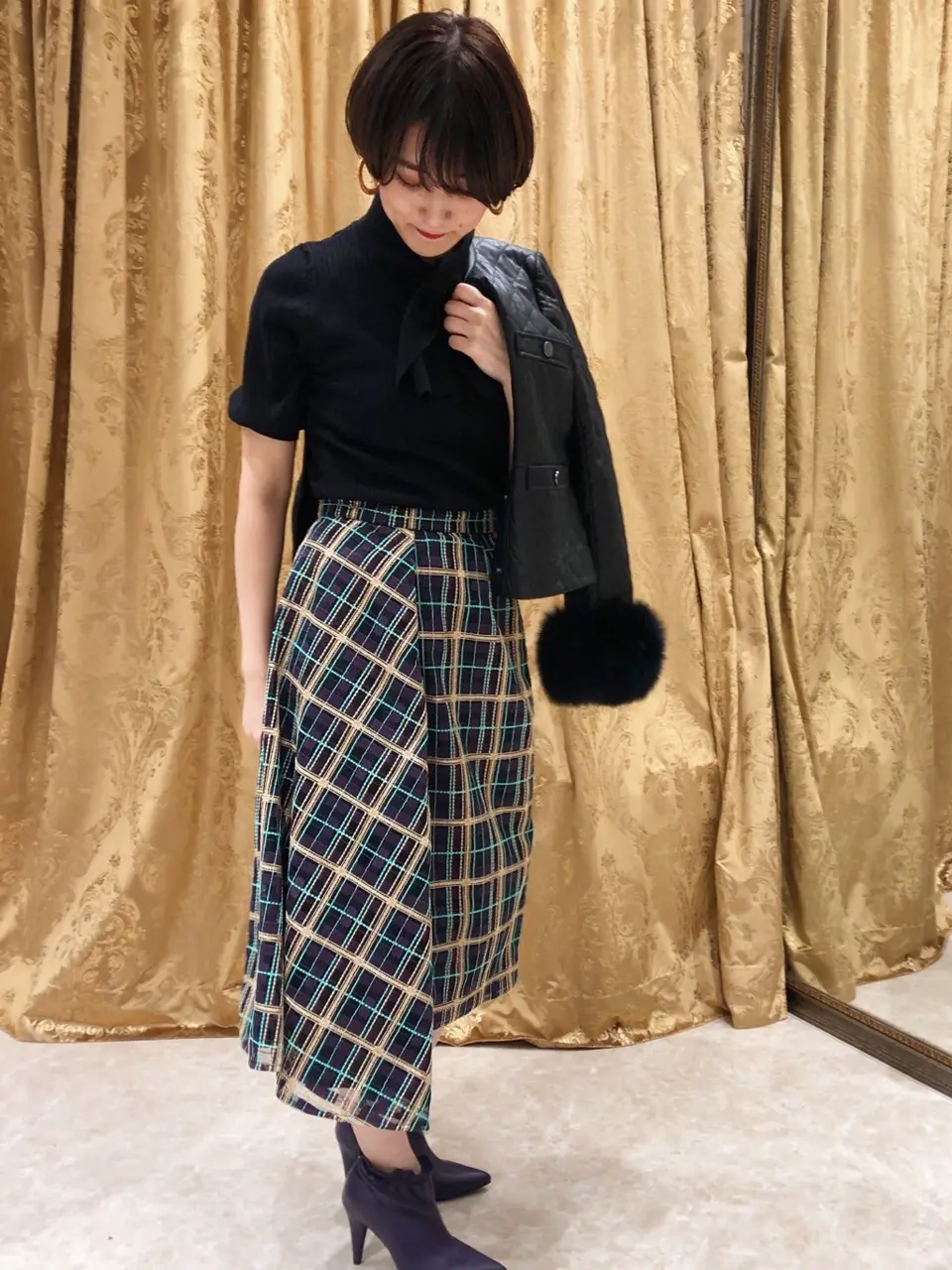 GRACE CONTINENTAL A.FUKUDA コーディネート画像