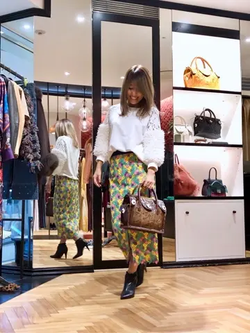 GRACE CONTINENTAL yukimi yonee コーディネート画像