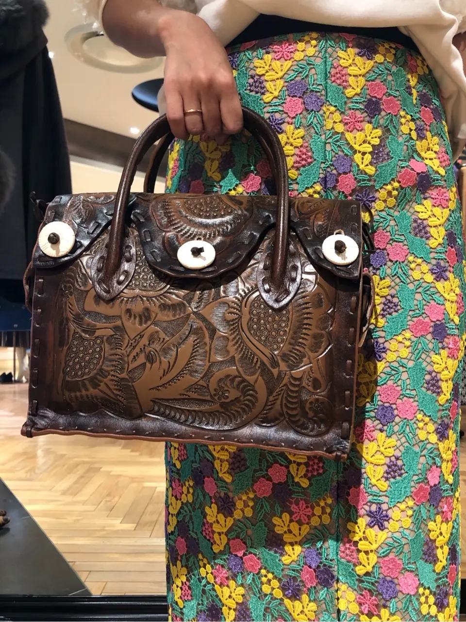 GRACE CONTINENTAL yukimi yonee コーディネート画像