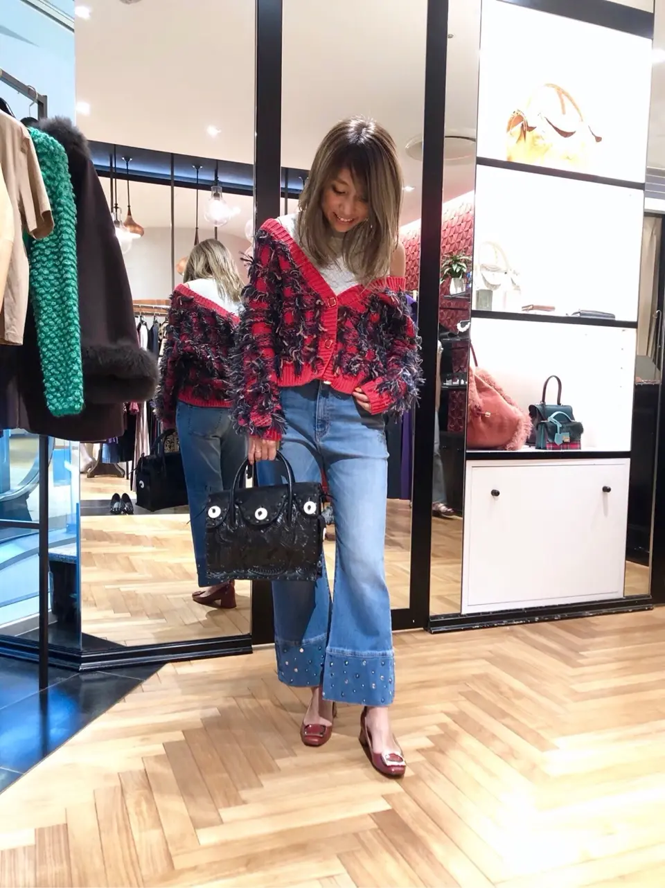 GRACE CONTINENTAL yukimi yonee コーディネート画像