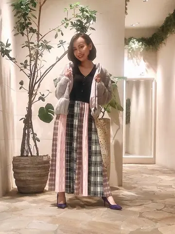 GRACE CONTINENTAL okunaka_desu コーディネート画像