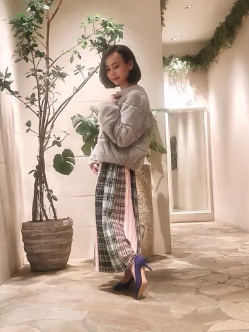 GRACE CONTINENTAL okunaka_desu コーディネート画像