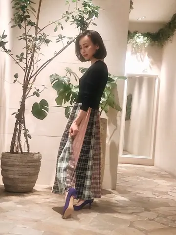 GRACE CONTINENTAL okunaka_desu コーディネート画像