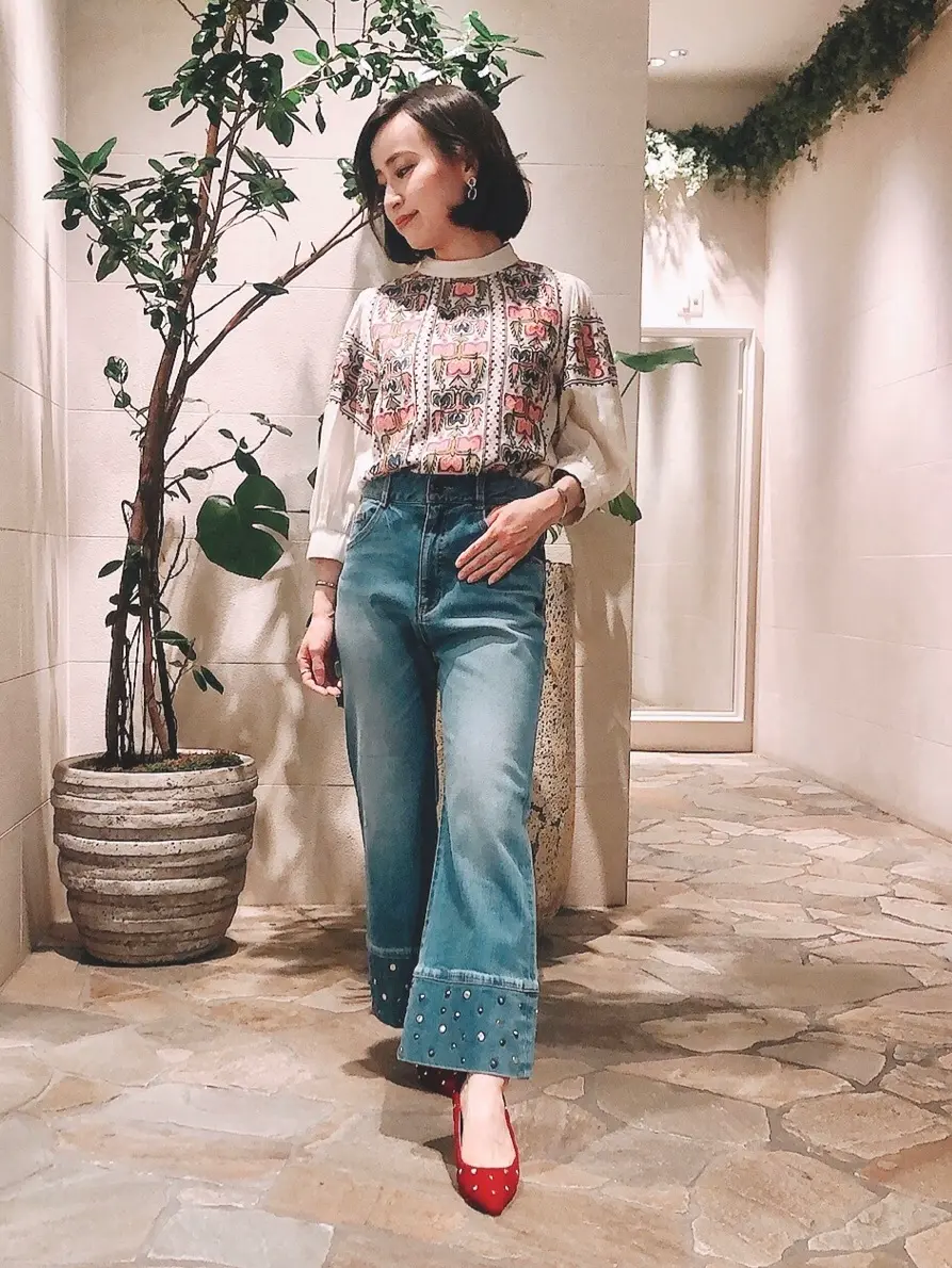 GRACE CONTINENTAL okunaka_desu コーディネート画像