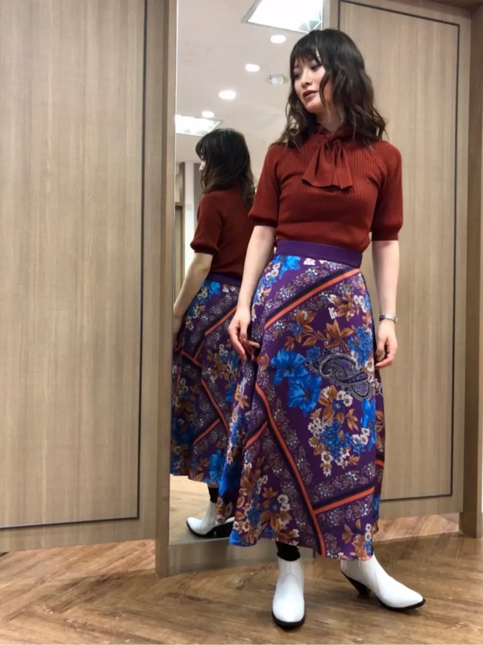 GRACE CONTINENTAL Kogane. コーディネート画像