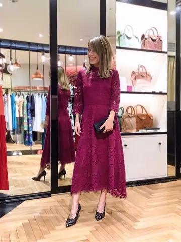 GRACE CONTINENTAL yukimi yonee コーディネート画像