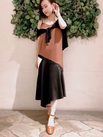 GRACE CONTINENTAL okunaka_desu コーディネート画像