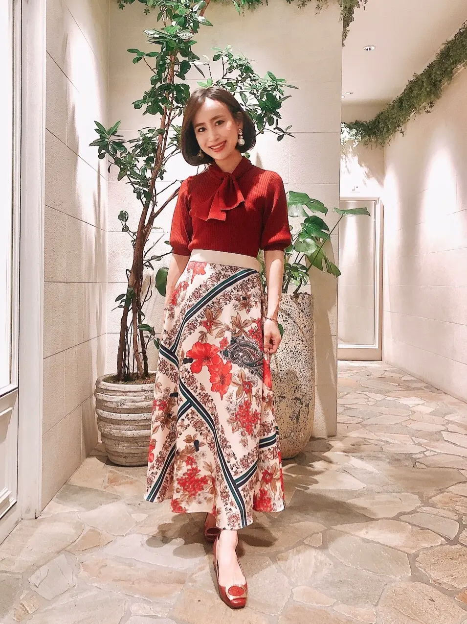 GRACE CONTINENTAL okunaka_desu コーディネート画像