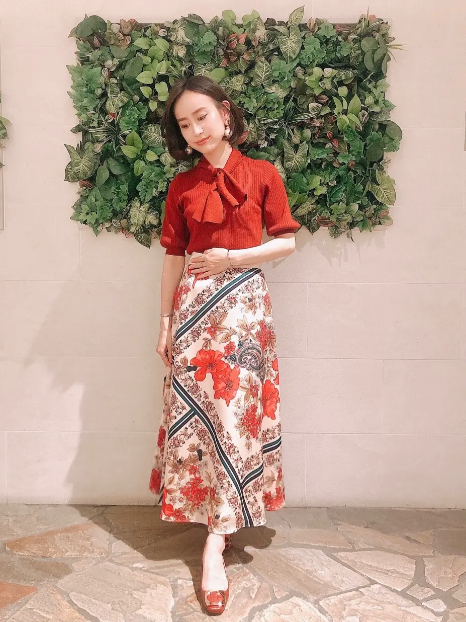 GRACE CONTINENTAL okunaka_desu コーディネート画像