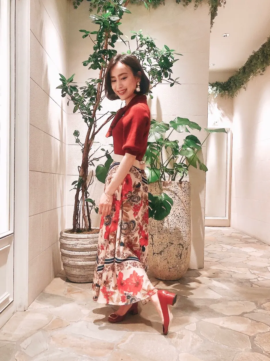 GRACE CONTINENTAL okunaka_desu コーディネート画像