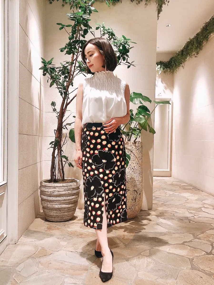 GRACE CONTINENTAL okunaka_desu コーディネート画像