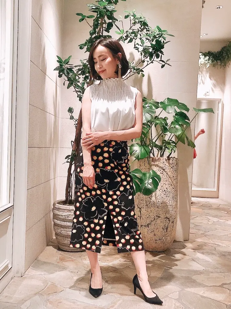 GRACE CONTINENTAL okunaka_desu コーディネート画像