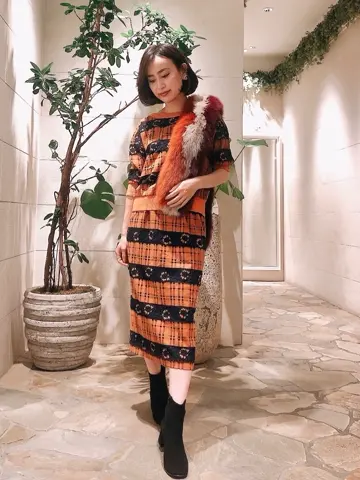 GRACE CONTINENTAL okunaka_desu コーディネート画像