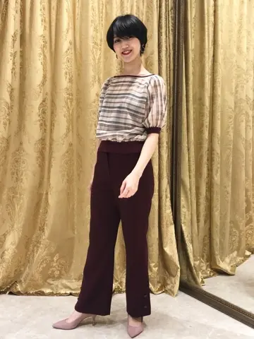 GRACE CONTINENTAL A.FUKUDA コーディネート画像