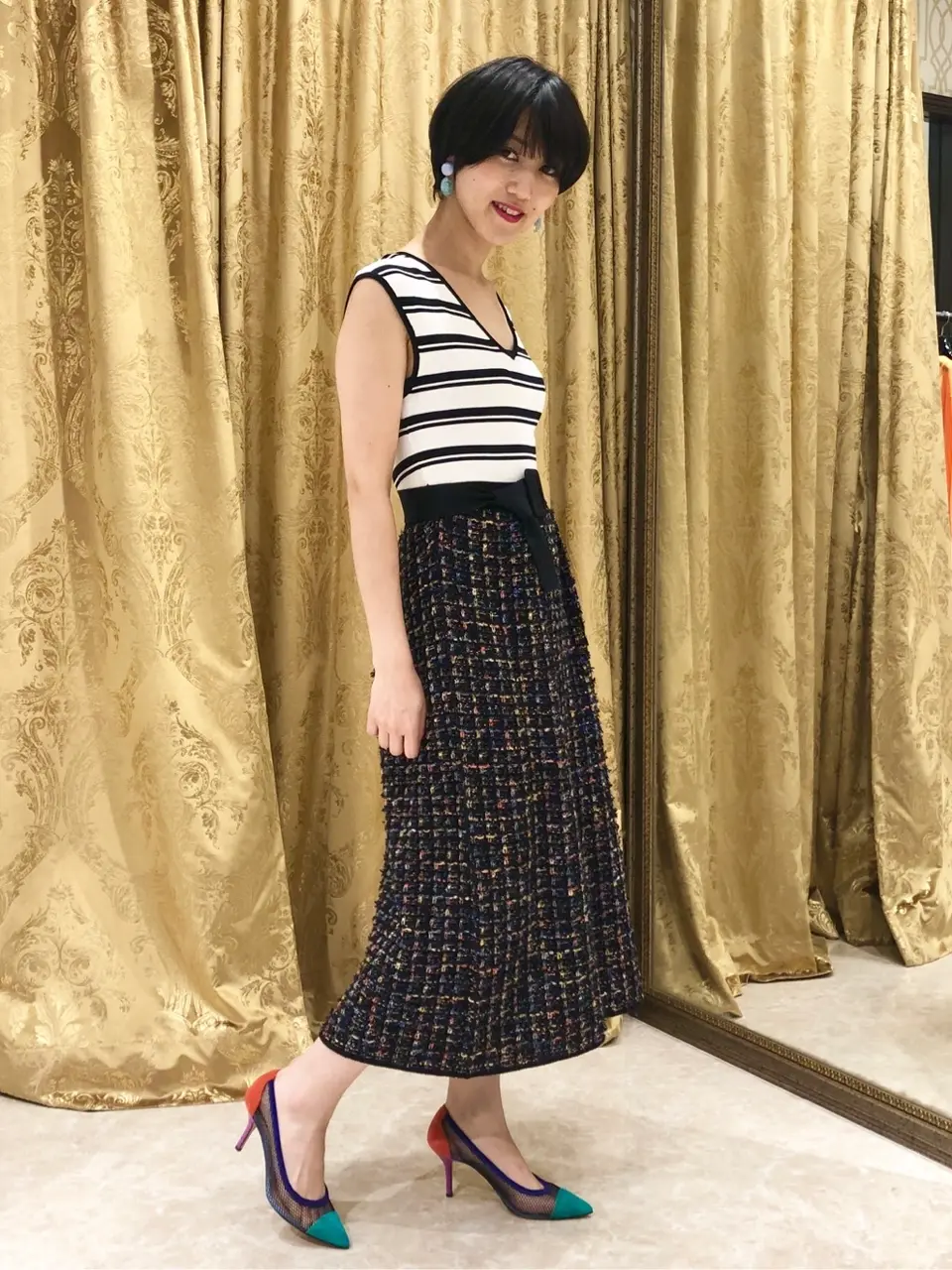 GRACE CONTINENTAL A.FUKUDA コーディネート画像