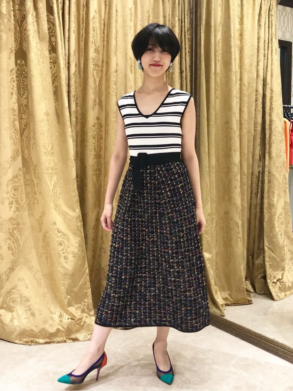 GRACE CONTINENTAL A.FUKUDA コーディネート画像