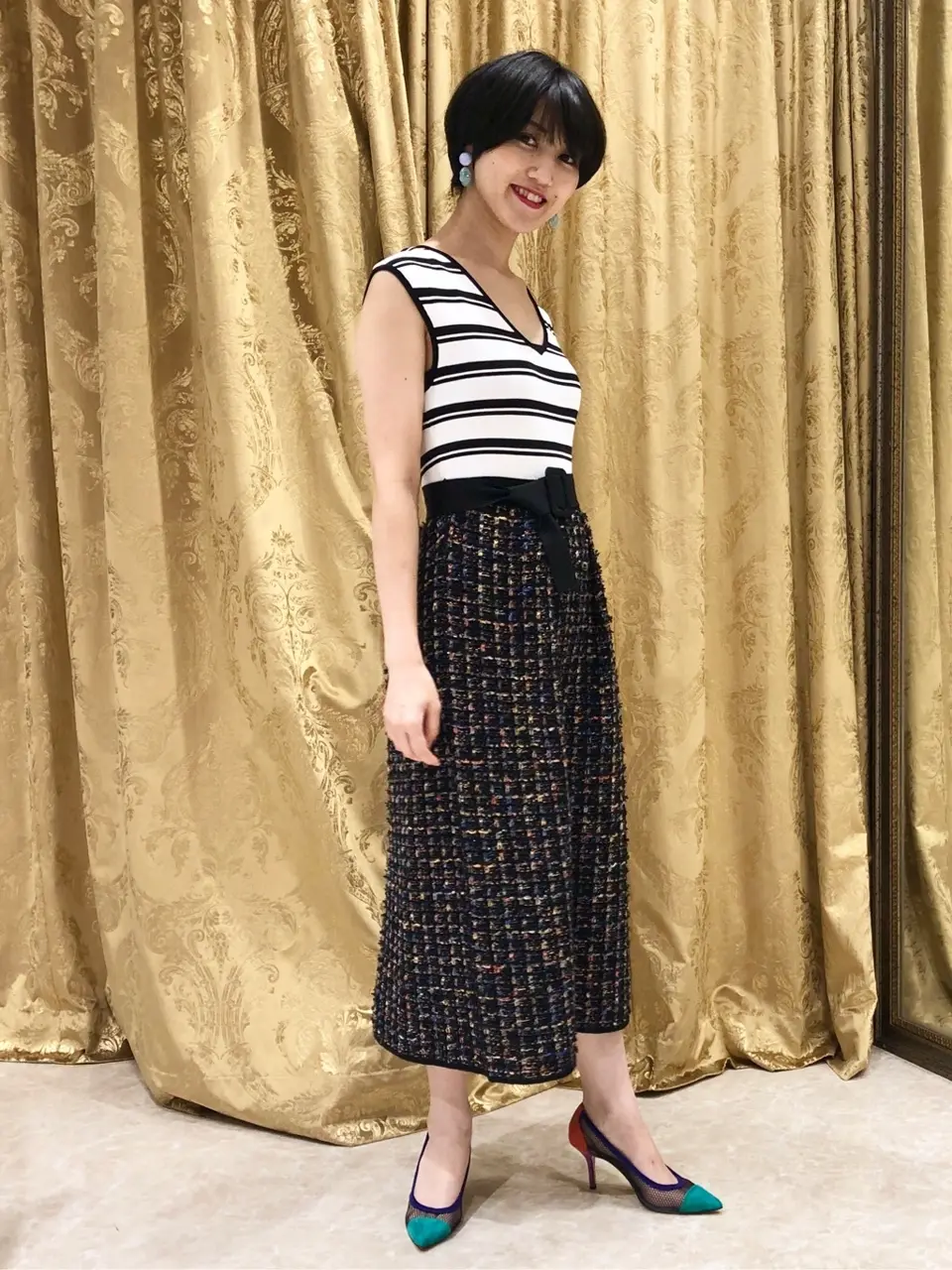 GRACE CONTINENTAL A.FUKUDA コーディネート画像