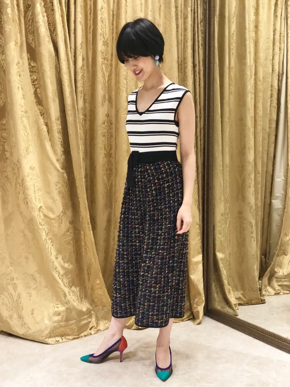 GRACE CONTINENTAL A.FUKUDA コーディネート画像