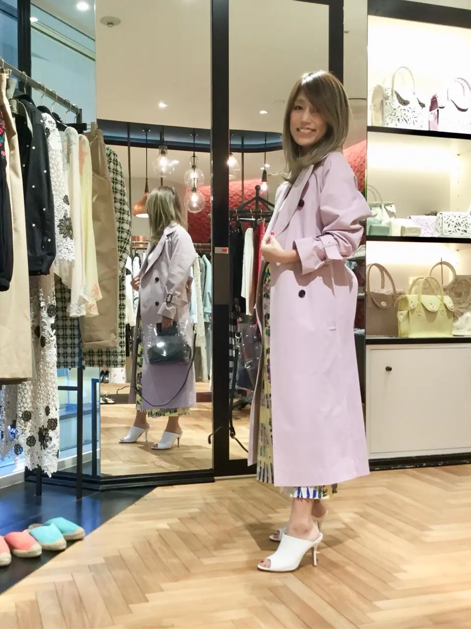 GRACE CONTINENTAL yukimi yonee コーディネート画像