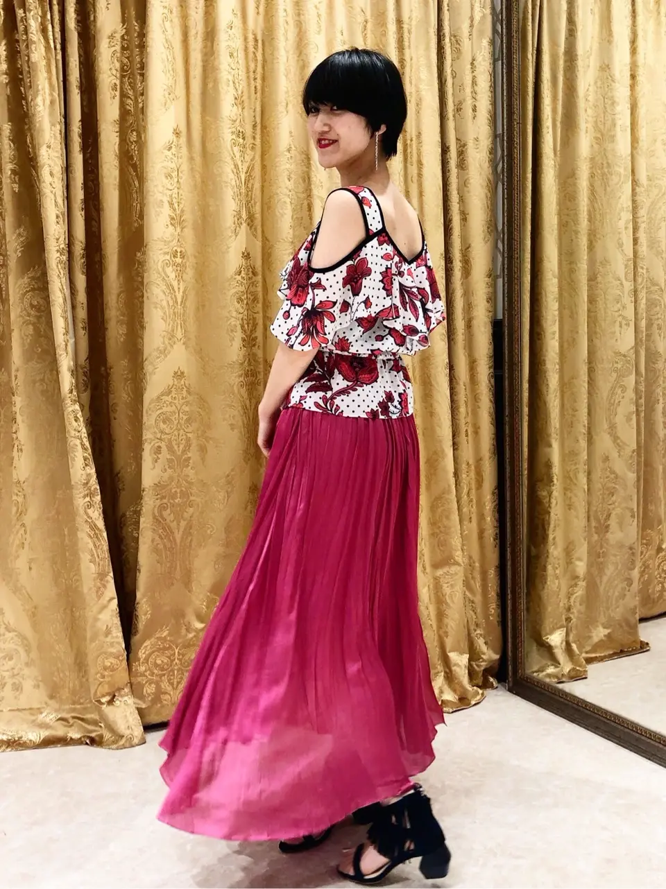 GRACE CONTINENTAL A.FUKUDA コーディネート画像