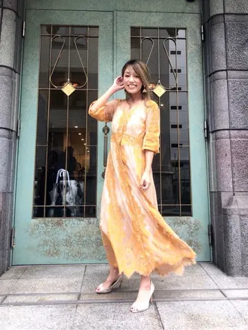 GRACE CONTINENTAL yukimi yonee コーディネート画像